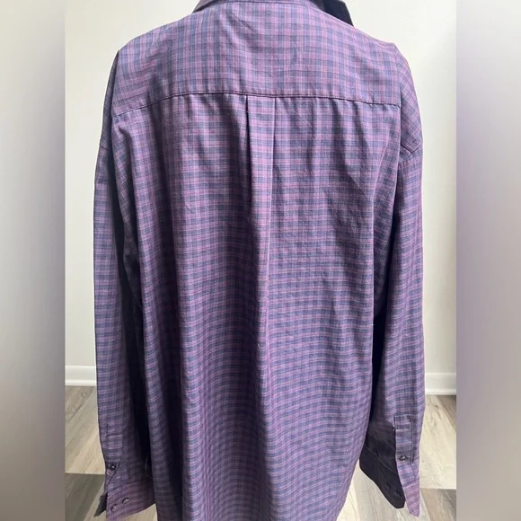 NWOT Men’s Purple Button Up Shirt! - Picture 2 of 13